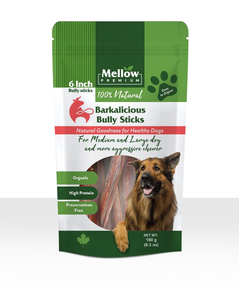 180g Barkalicious Bully Sticks For Aggressive Chewer Dog Chew Bone