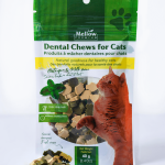 Catnip Fish-shaped Cat Dental Chew with Milk Flavour